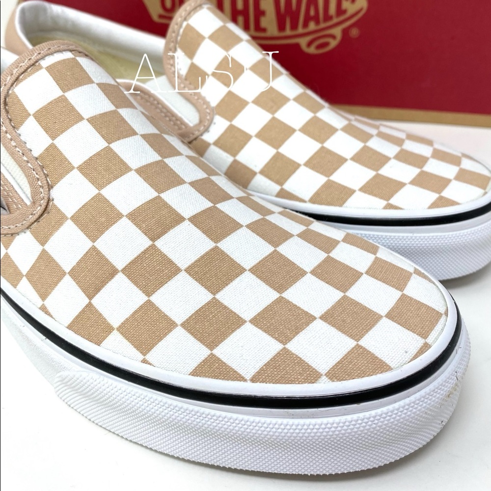 VANS Classic Checkerboard Slip On Frappe Women’s Size Sneakers VN0A38F7QCO - Picture 7 of 9